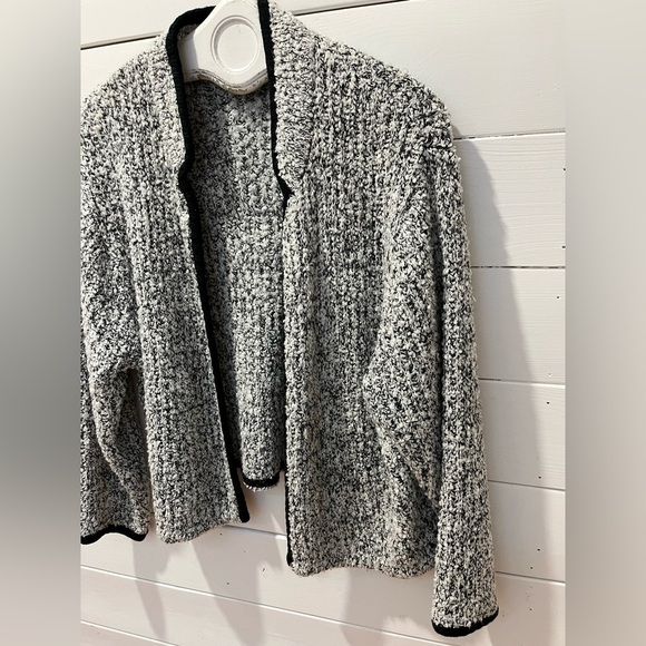 Vintage Open Knit Cardigan – LADY PLUS – Size 1X/2X - Picture 5 of 7